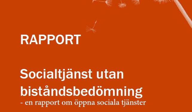Socialtjänst utan biståndsbedömning - rapport